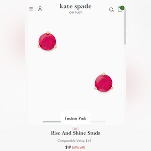 ❌SOLD❌ Kate Spade ♠️ Earrings